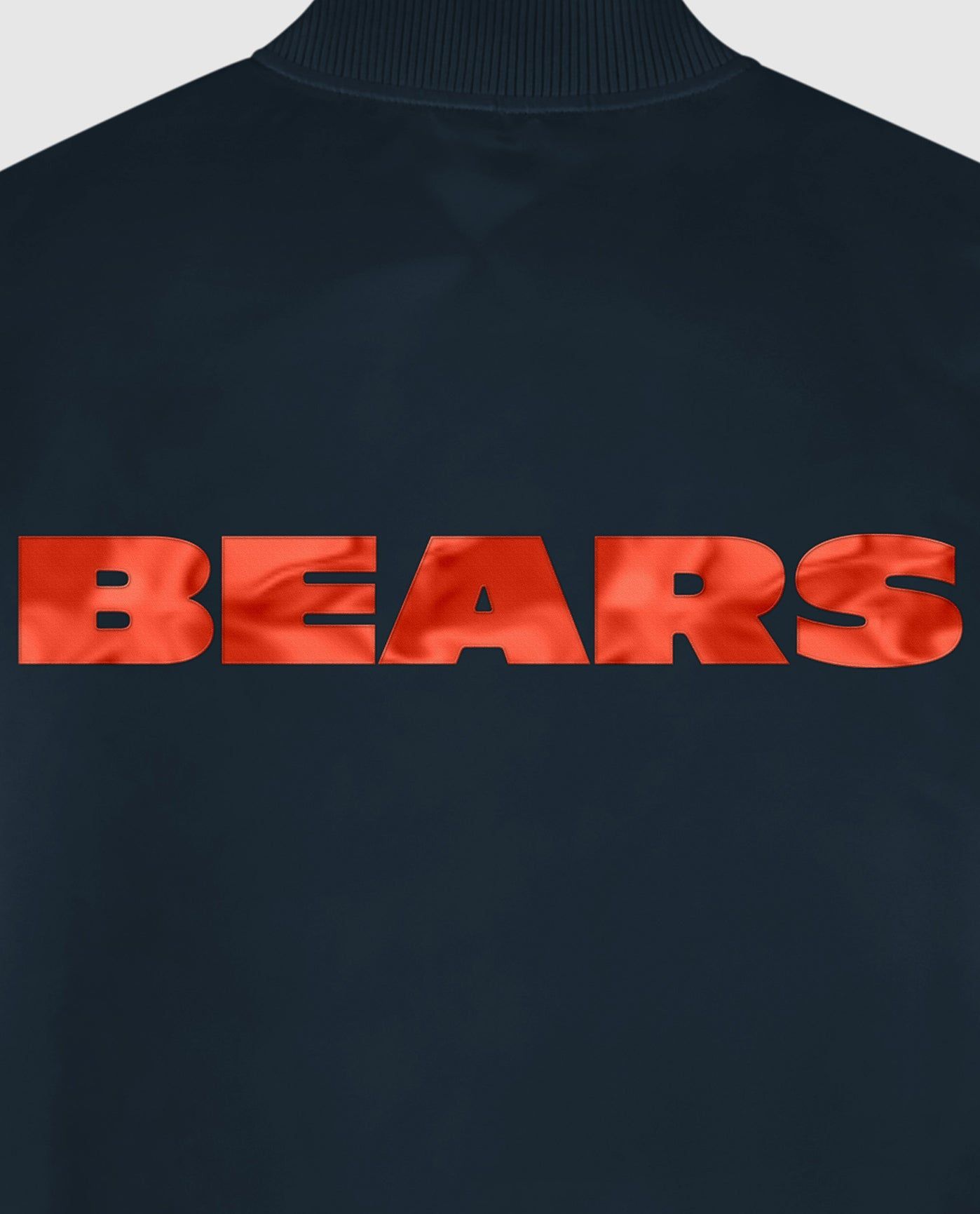 Chicago Bears Varsity Satin Full-Snap Jacket sold by Starter product image thumbnail 3