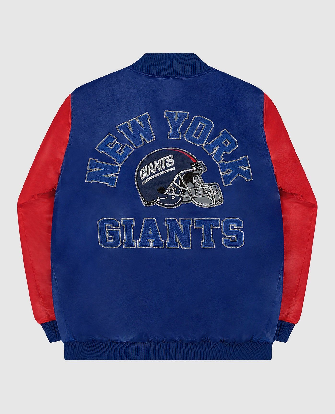 New York Giants Varsity Satin Full-Snap Jacket sold by Starter product image thumbnail 4