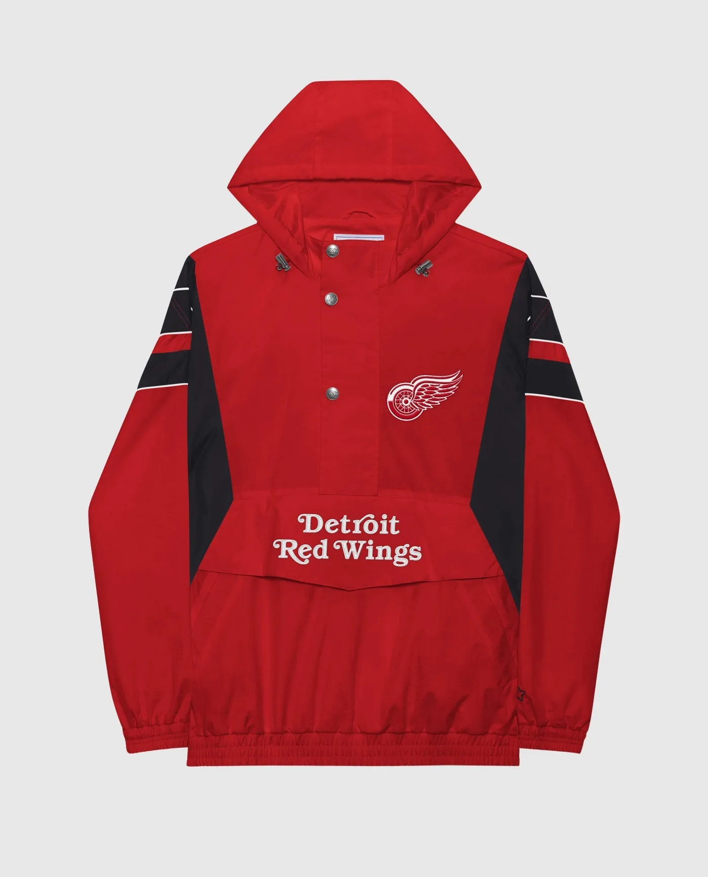 Detroit Red Wings Home Team Half-Zip Jacket sold by Starter