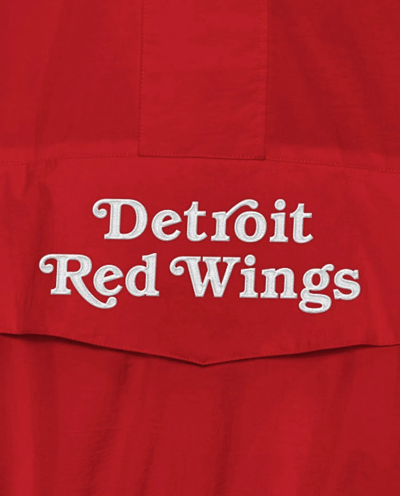 Detroit Red Wings Home Team Half-Zip Jacket sold by Starter product image thumbnail 2