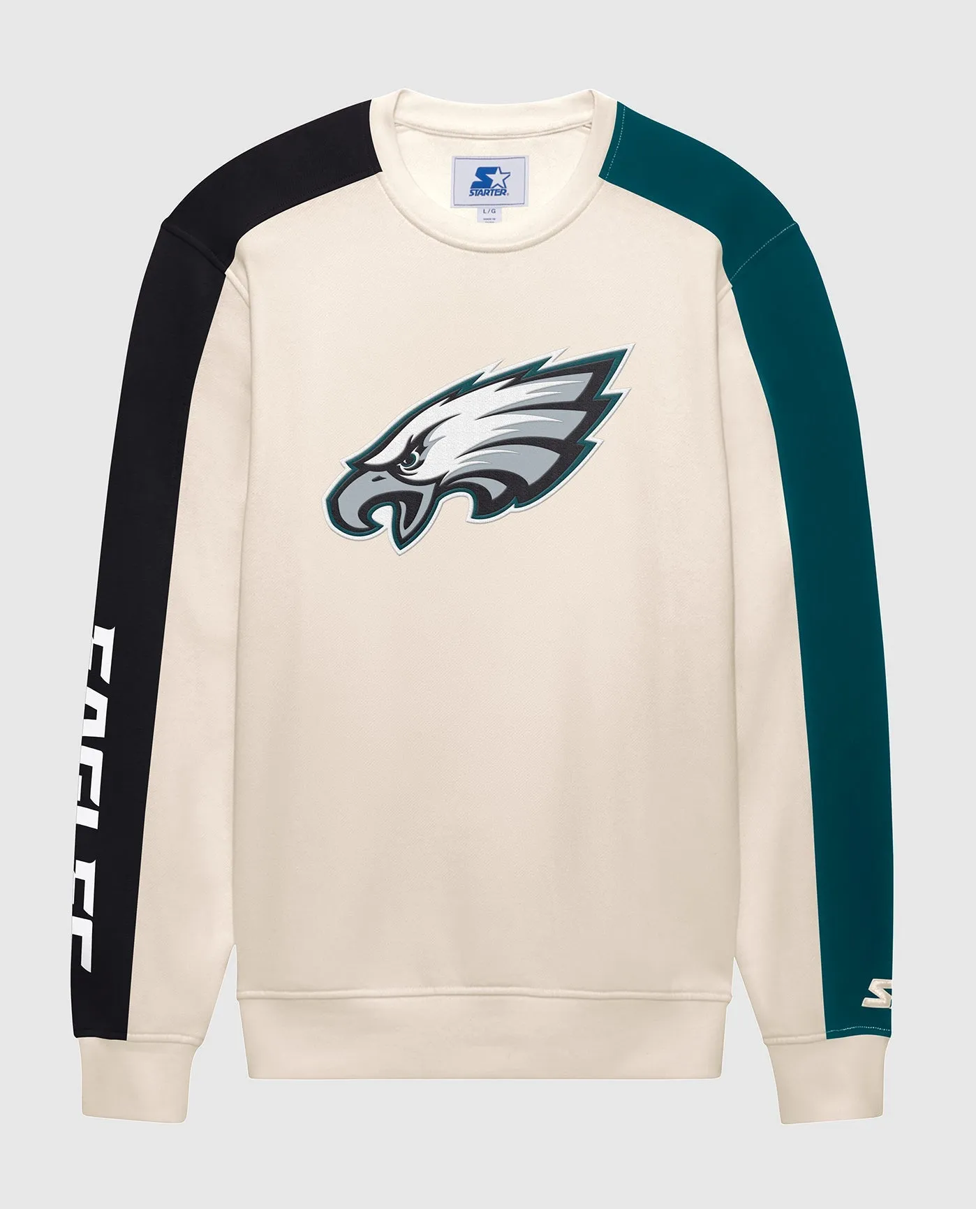 Philadelphia Eagles Team Crew Long Sleeve Shirt sold by Starter
