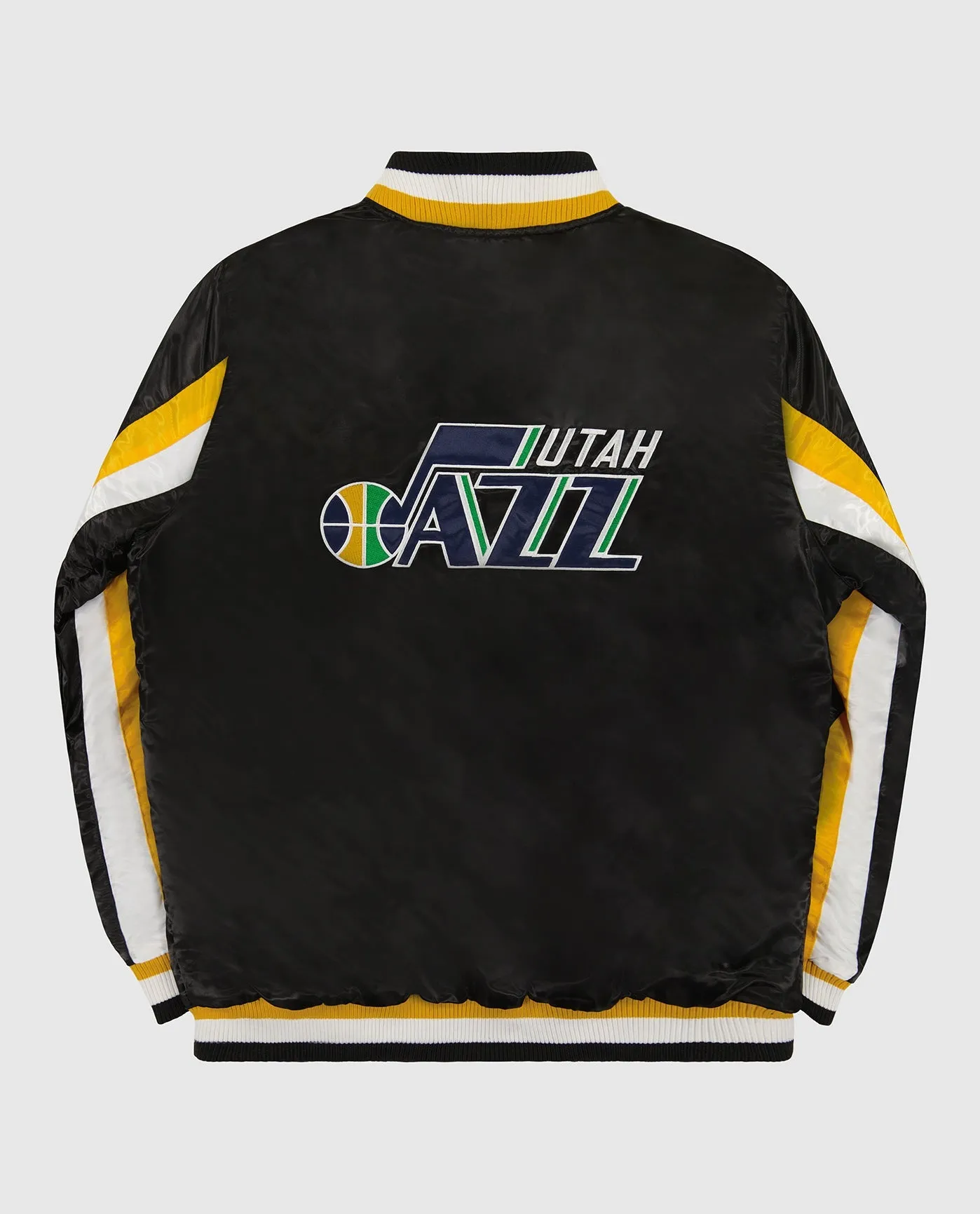 Utah Jazz Varsity Satin Full-Snap Ace Jacket sold by Starter product image thumbnail 4