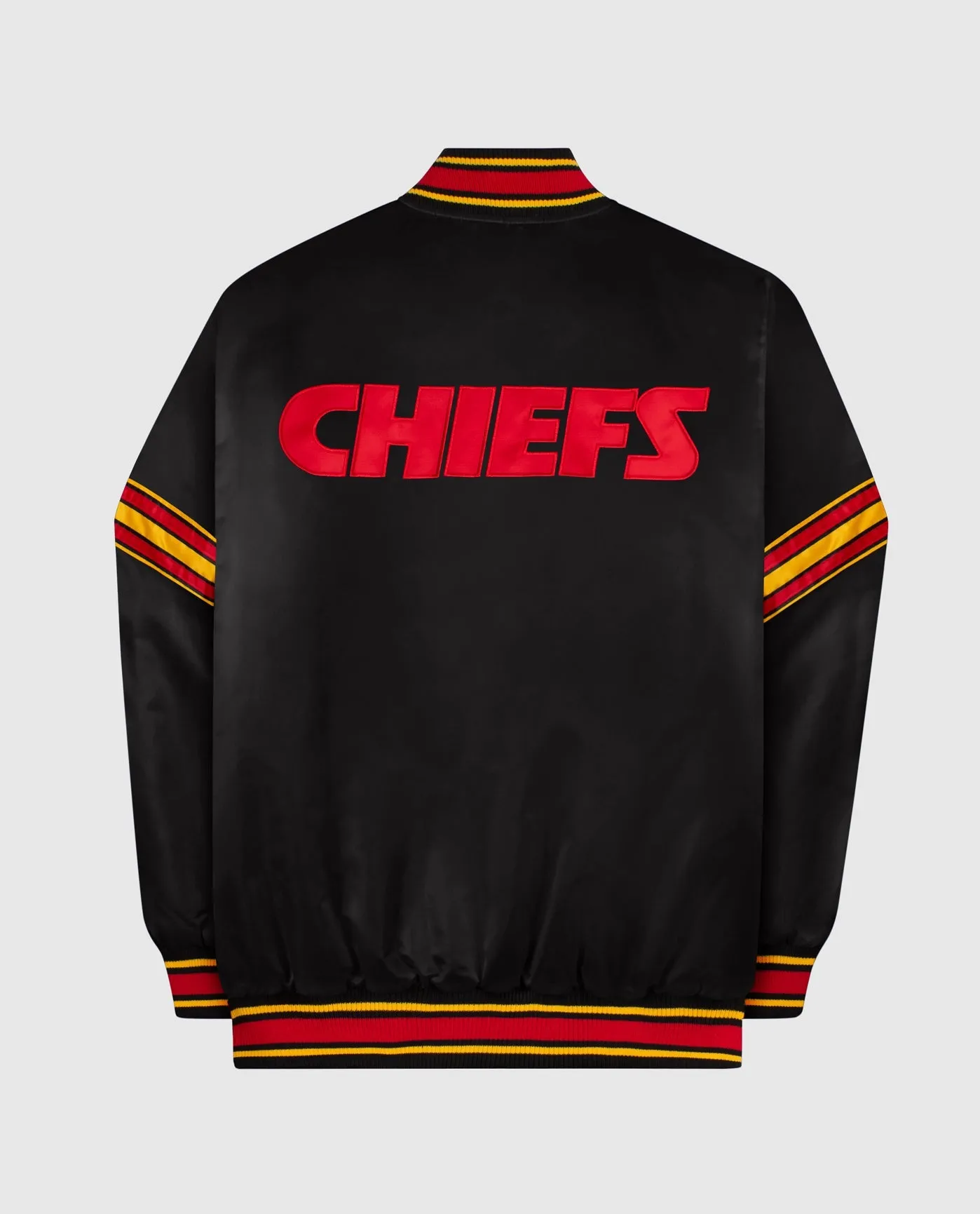 Kansas City Chiefs Satin Full-Snap Jacket sold by Starter product image thumbnail 4