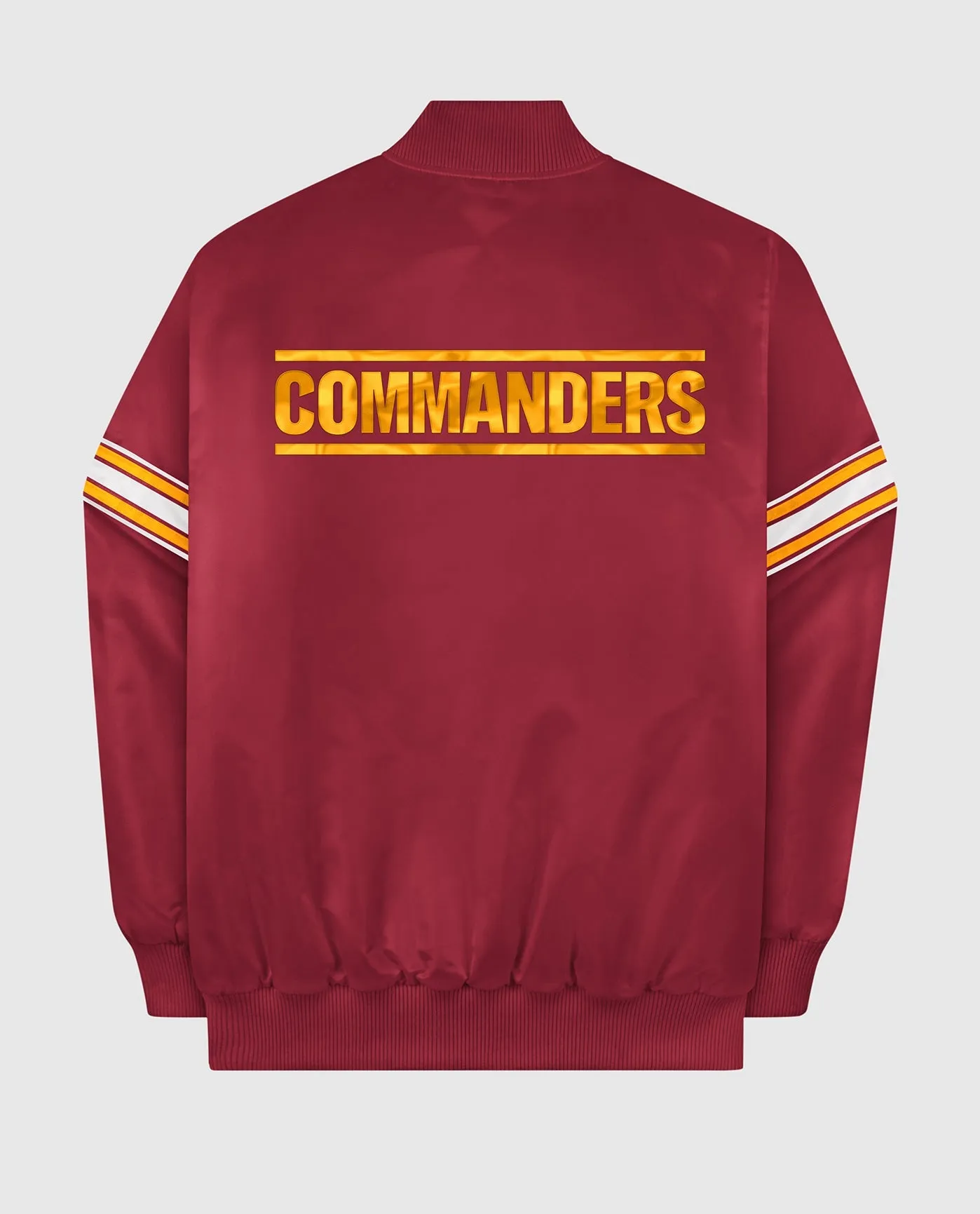 Washington Commanders Varsity Satin Full-Snap Jacket sold by Starter product image thumbnail 4