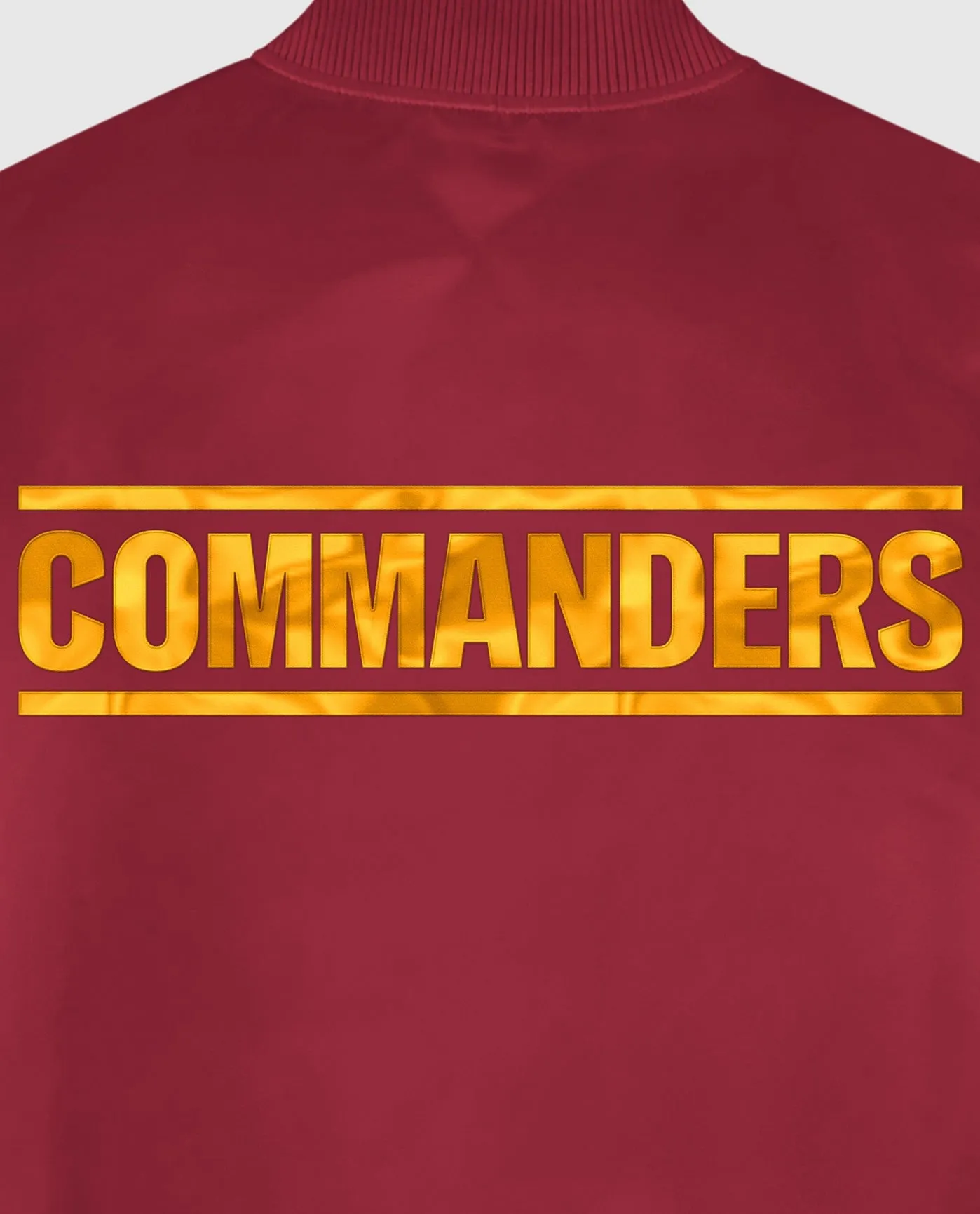 Washington Commanders Varsity Satin Full-Snap Jacket sold by Starter product image thumbnail 3