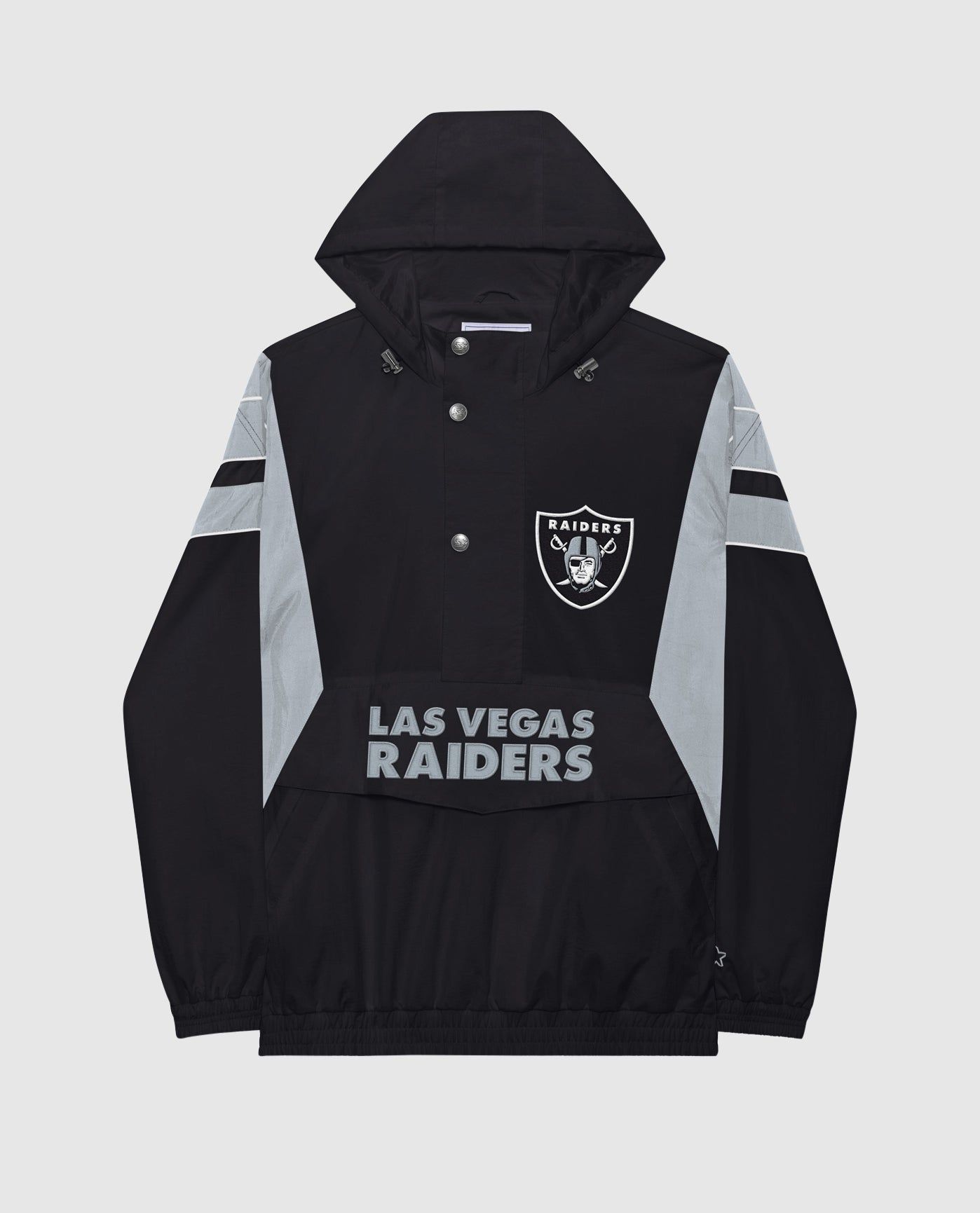 Las Vegas Raiders Home Team Half-Zip Jacket sold by Starter