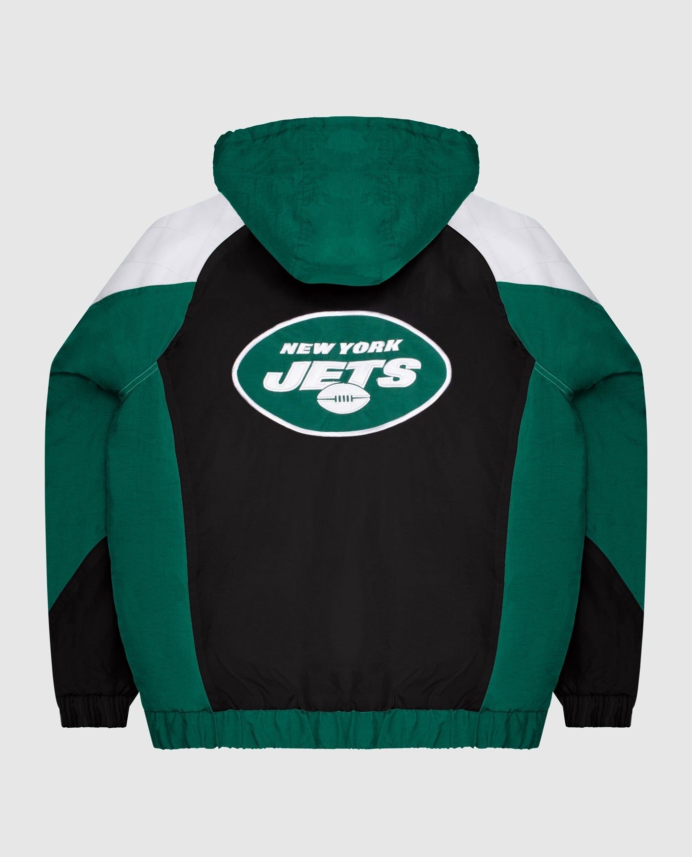New York Jets Hooded Nylon Half-Zip Jacket sold by Starter product image thumbnail 4