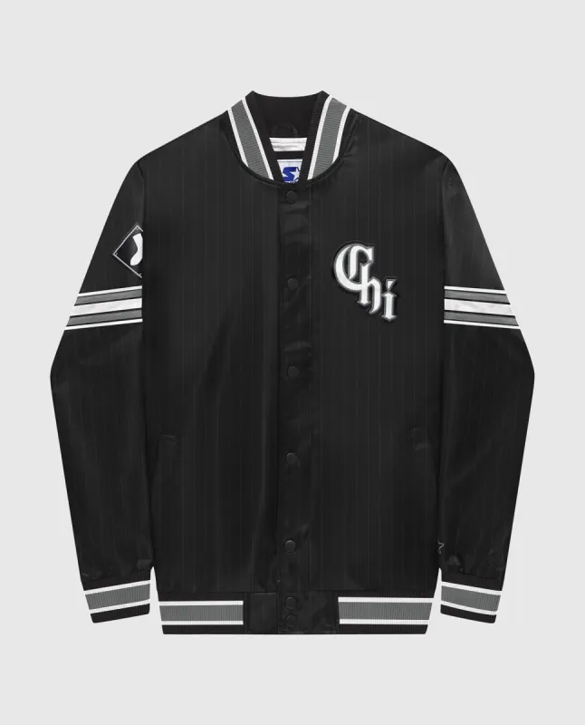 City Connect Chicago White Sox Satin Full-Snap Jacket sold by Starter