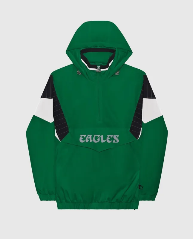 Philadelphia Eagles Breakaway Nylon Half-Zip Jacket sold by Starter