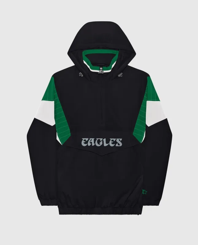 Philadelphia Eagles Breakaway Nylon Half-Zip Jacket sold by Starter