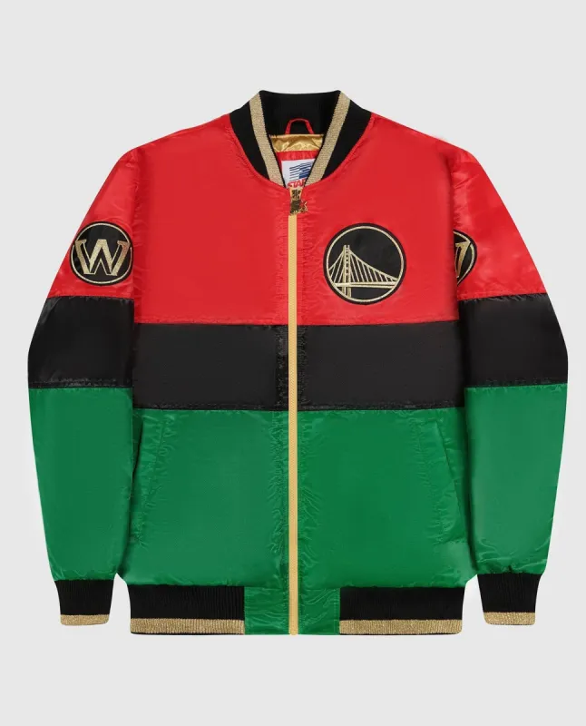 Ty Mopkins Black History Month Golden State Warriors Full-Zip Jacket sold by Starter