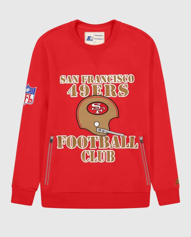 San Francisco 49ers Crew Neck Sweatshirt sold by Starter