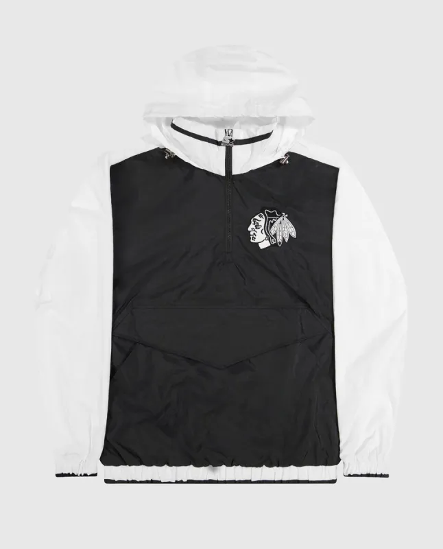 Chicago Blackhawks Pullover Half-Zip Hooded Prospect Jacket sold by Starter