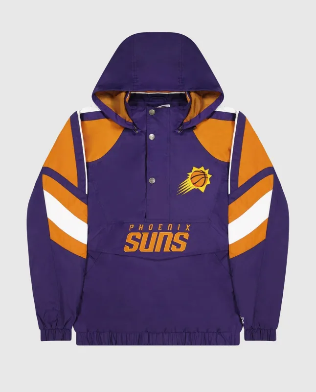 Phoenix Suns Pullover Half-Zip Hooded Jacket sold by Starter
