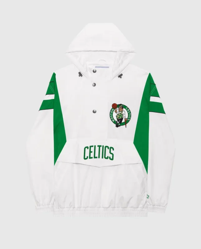 Boston Celtics Home Team Half-Zip Jacket sold by Starter
