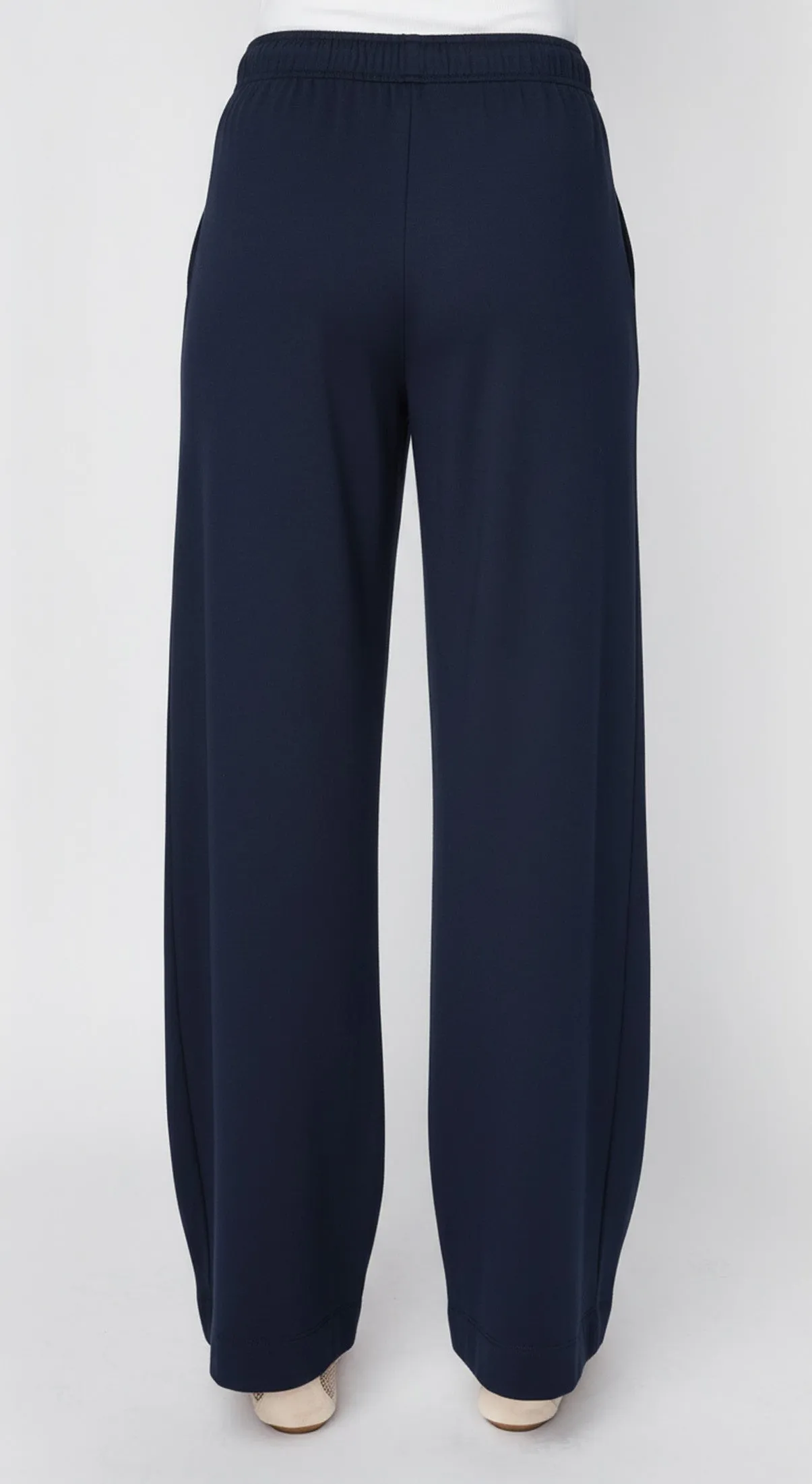 Softest Fleece Drawstring Pant in New Navy sold by Stateside product image thumbnail 3