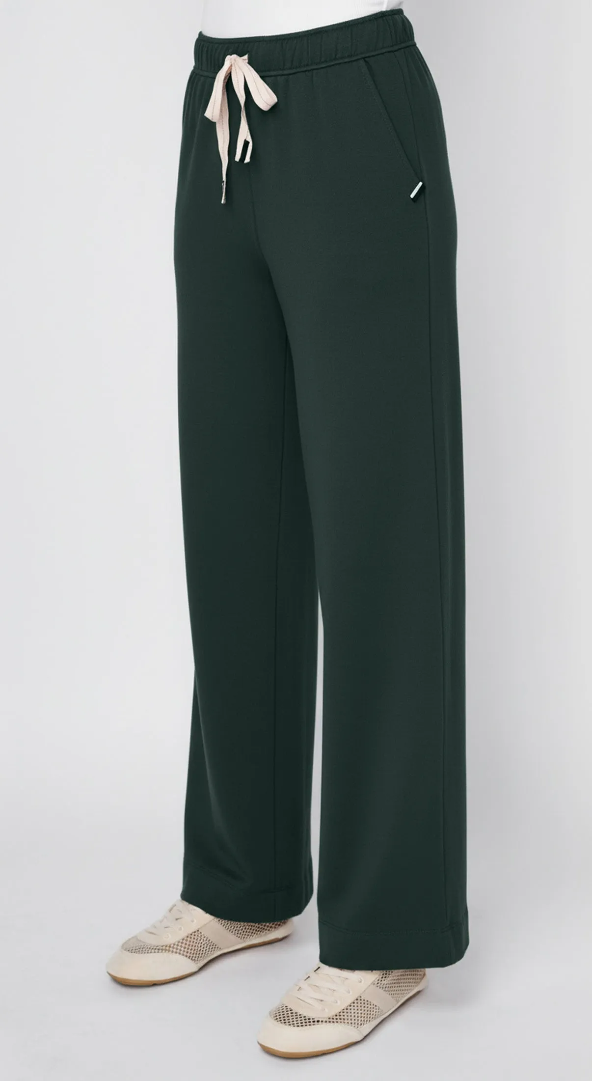 Softest Fleece Drawstring Pant in Everfall sold by Stateside product image thumbnail 2