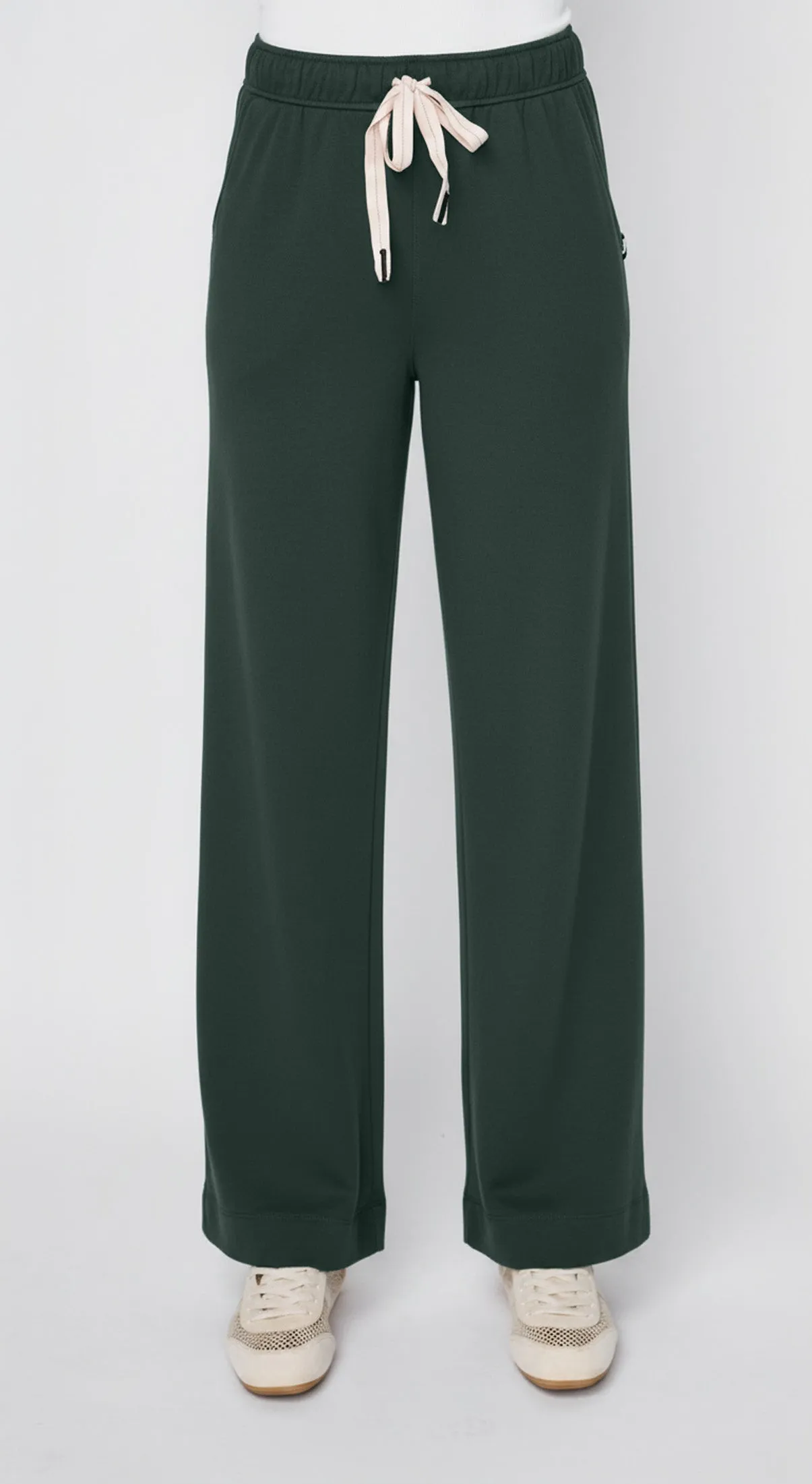 Softest Fleece Drawstring Pant in Everfall sold by Stateside