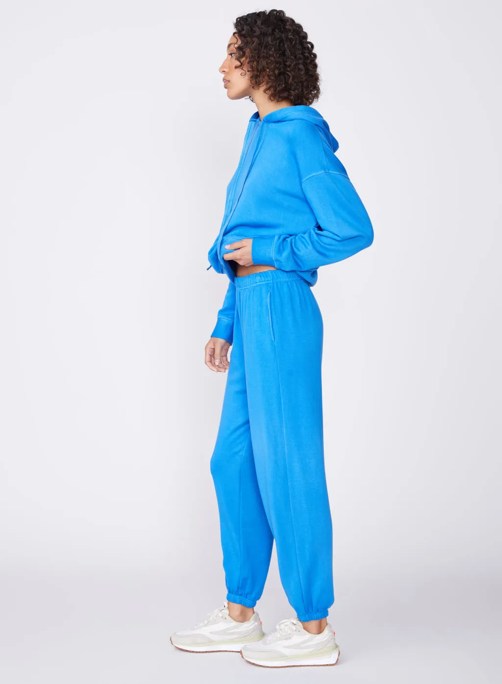 Softest Fleece Sweatpant with Pockets in Arctic sold by Stateside product image thumbnail 4