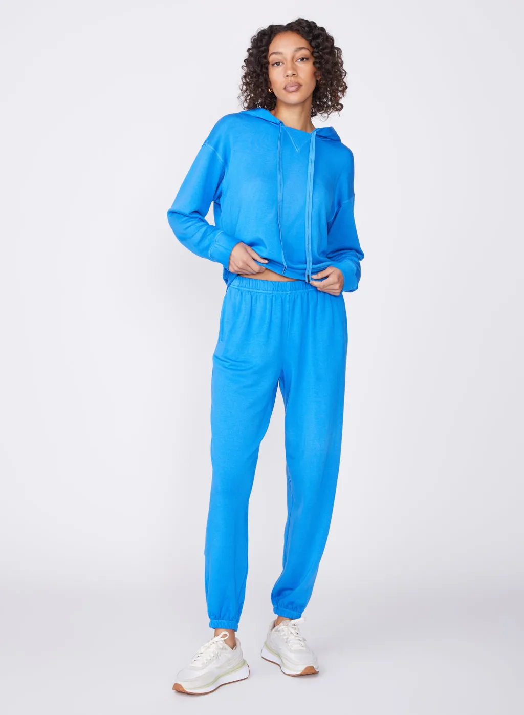 Softest Fleece Sweatpant with Pockets in Arctic sold by Stateside product image thumbnail 3