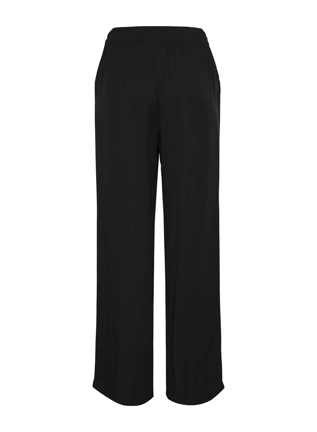 Viscose Satin Pull-On Trouser in Black sold by Stateside product image thumbnail 2