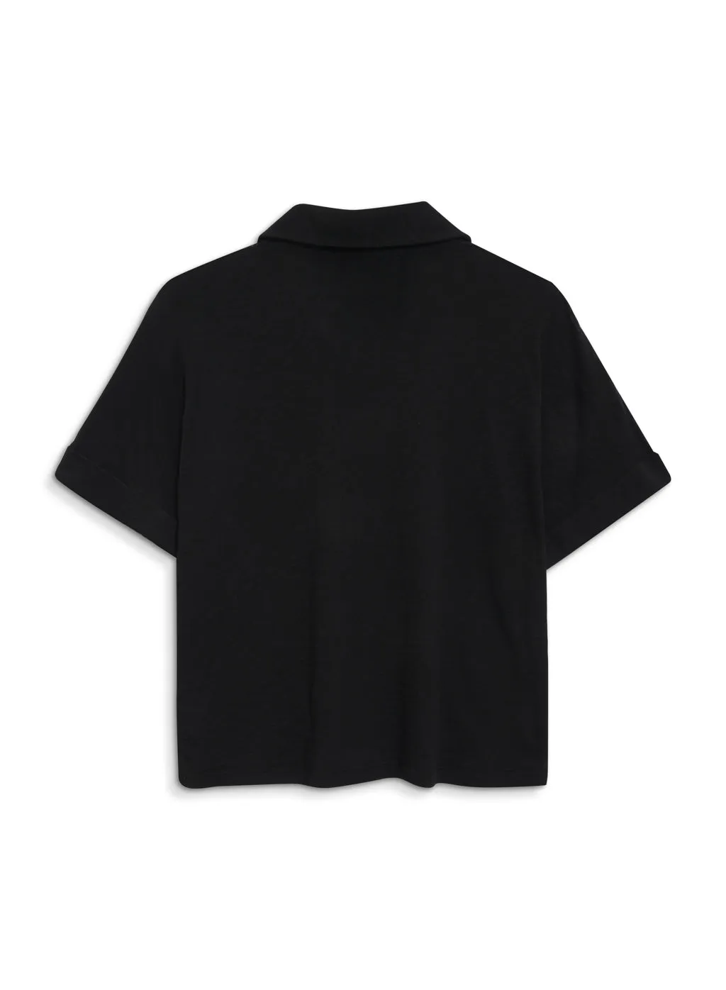 Supima Slub Short Sleeve Pocket Shirt in Black sold by Stateside product image thumbnail 5
