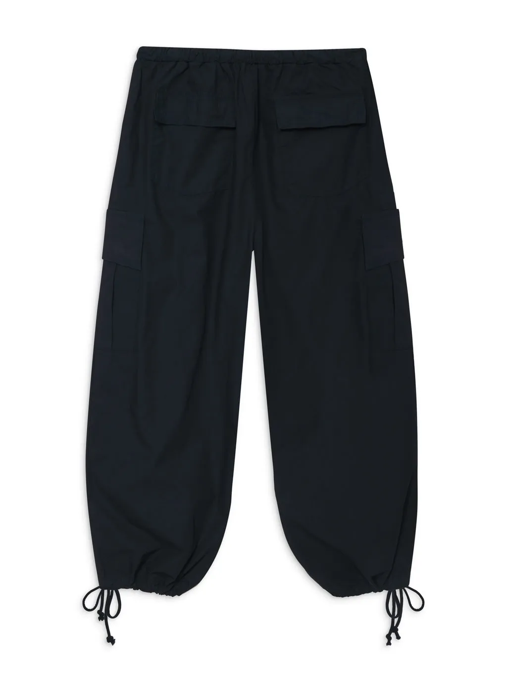 Structured Poplin Drawstring Cargo Pant in New Navy sold by Stateside product image thumbnail 2