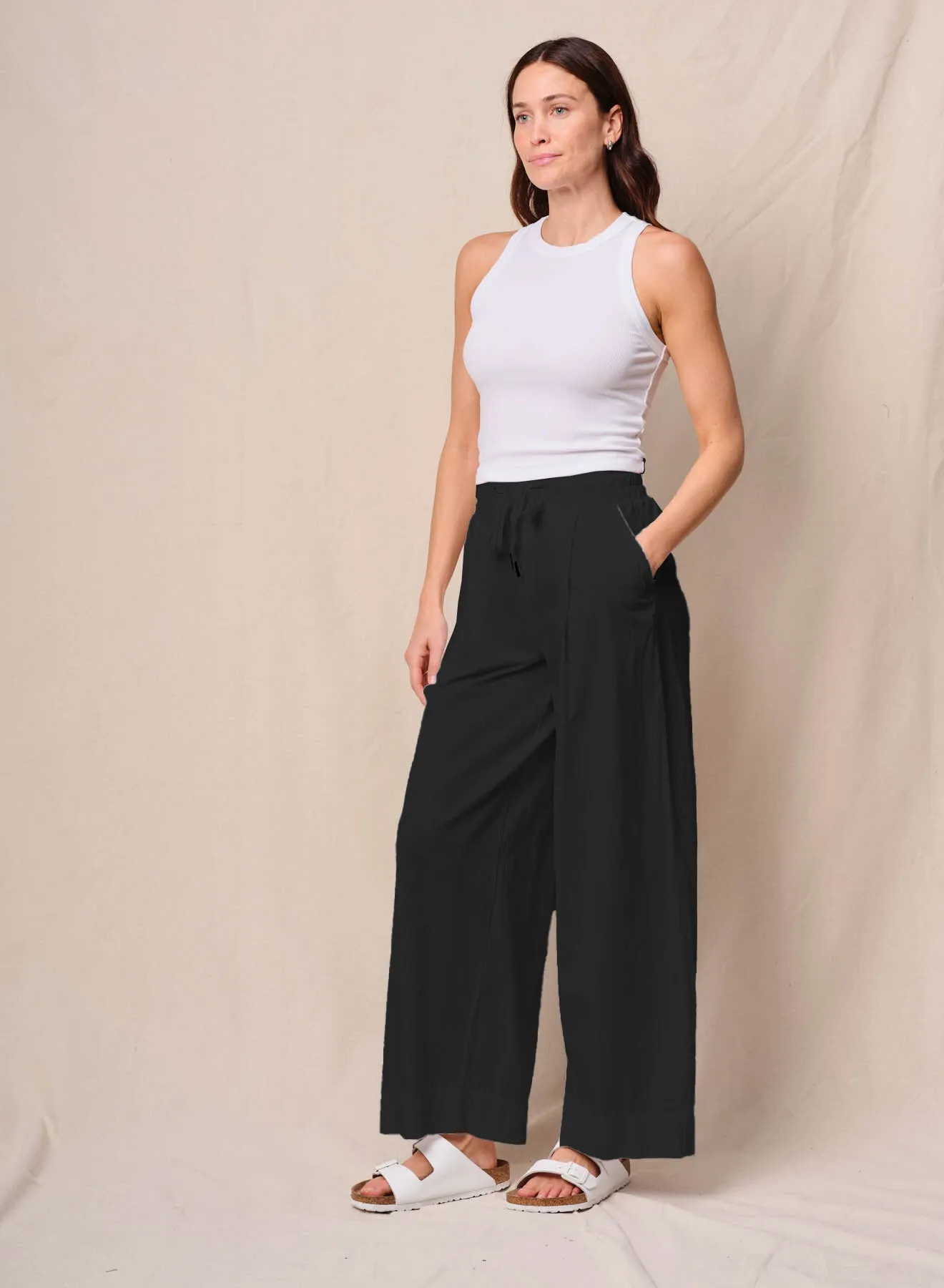 Voile Trouser in Black sold by Stateside product image thumbnail 2