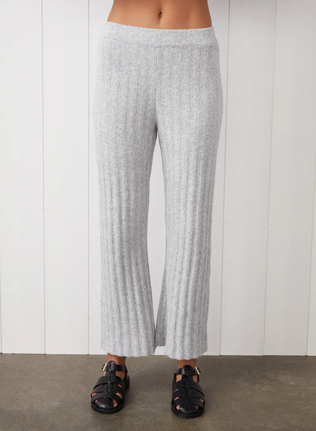 6x6 Rib Pant in Heather Grey sold by Stateside product image thumbnail 2