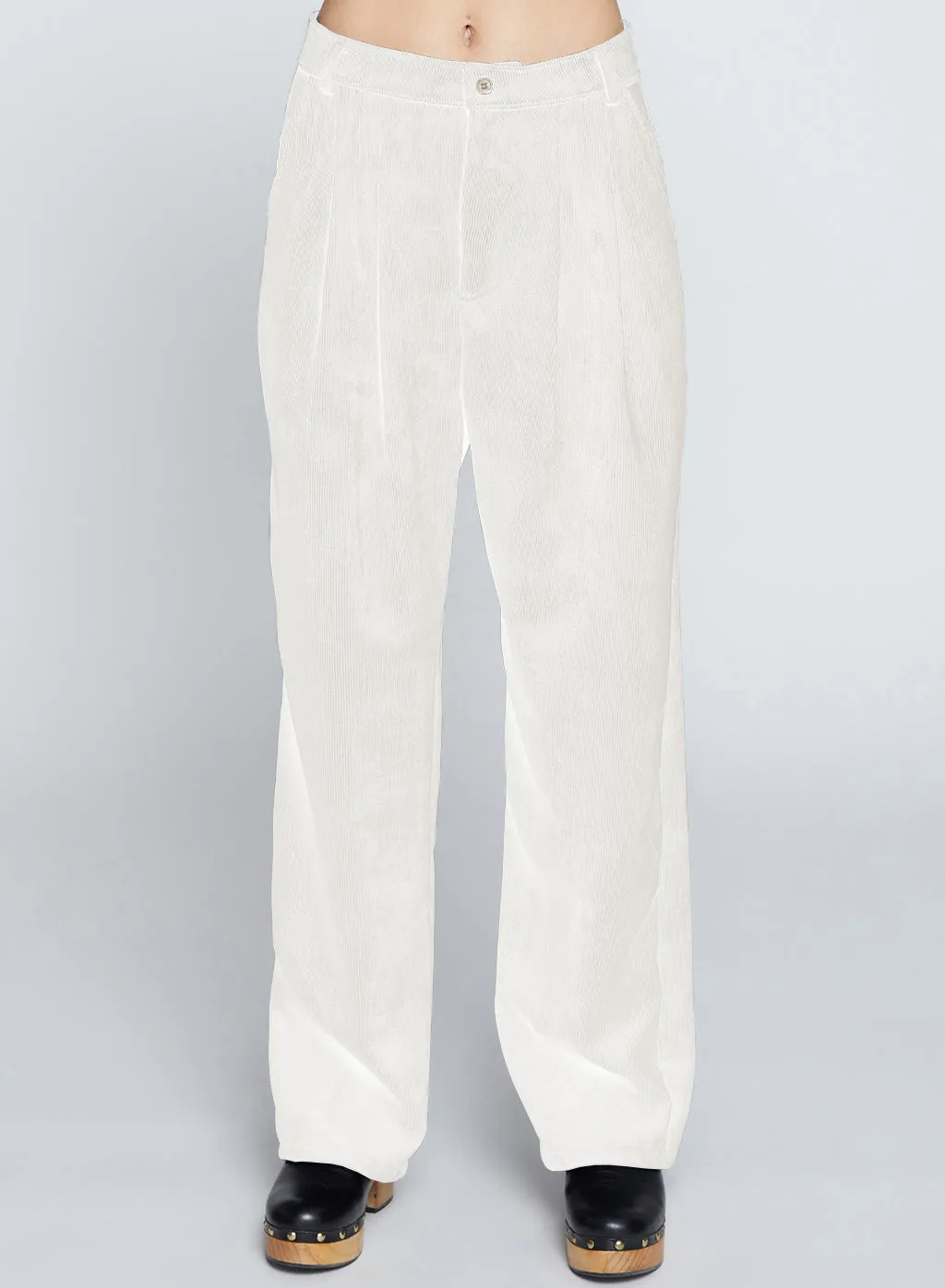 Schoolboy Cord Pant in Cream sold by Stateside product image thumbnail 2