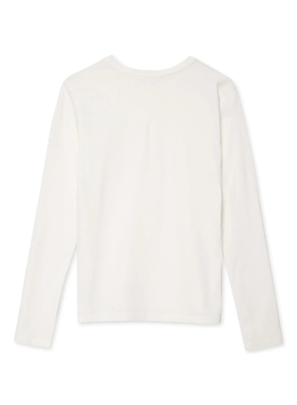 Cloud Jersey Long Sleeve Crew in Paper sold by Stateside product image thumbnail 3