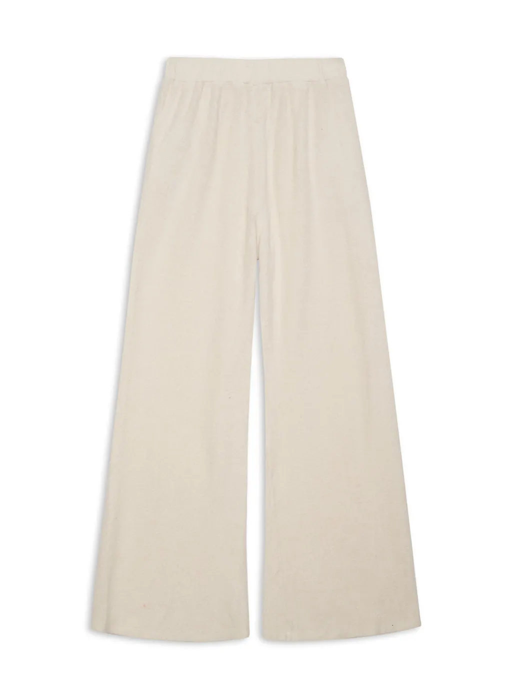 Sherpa Wide Leg Trouser in Cream sold by Stateside product image thumbnail 3