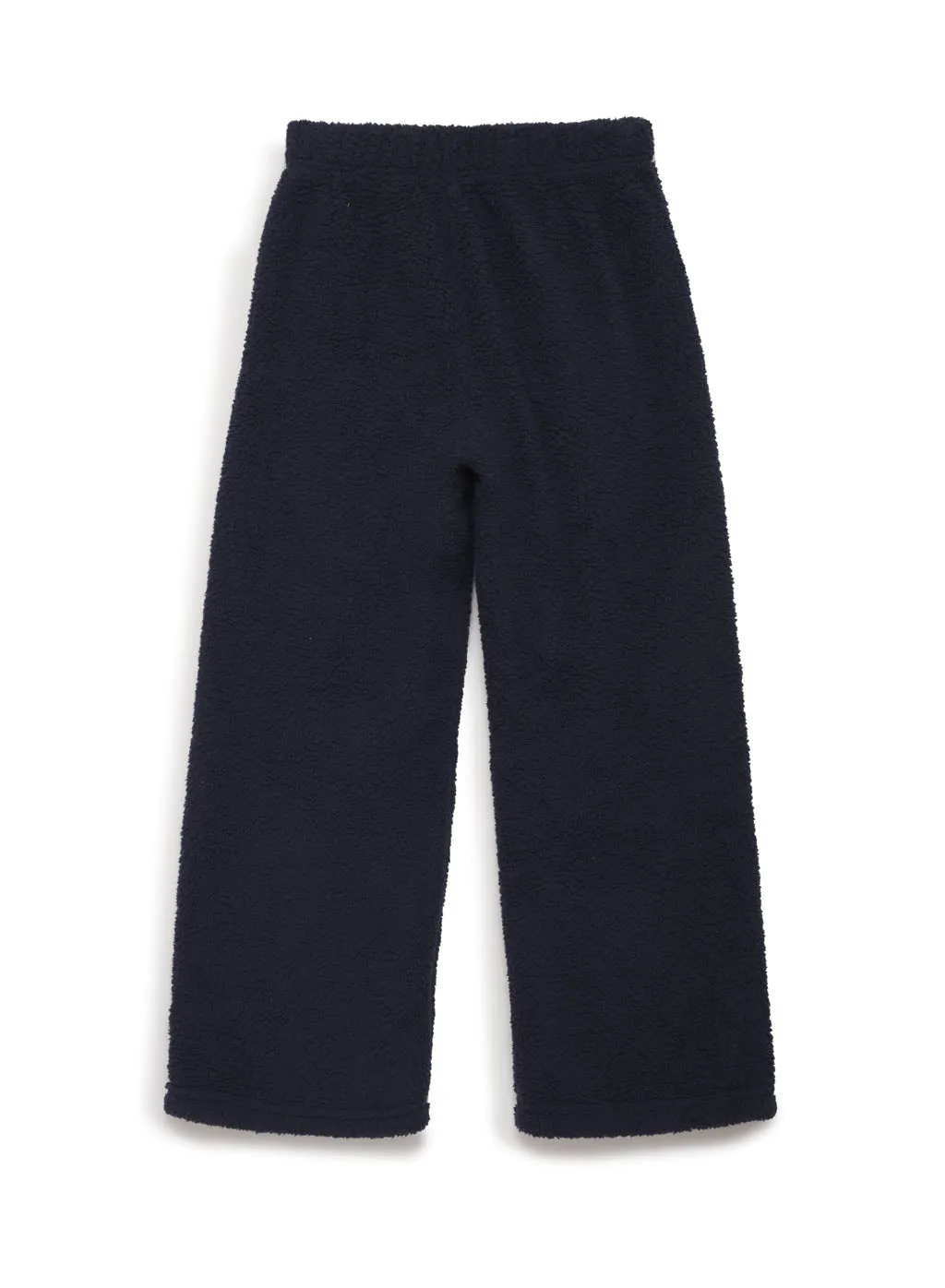 Double Faced Sherpa Palazzo Pant in New Navy sold by Stateside product image thumbnail 2