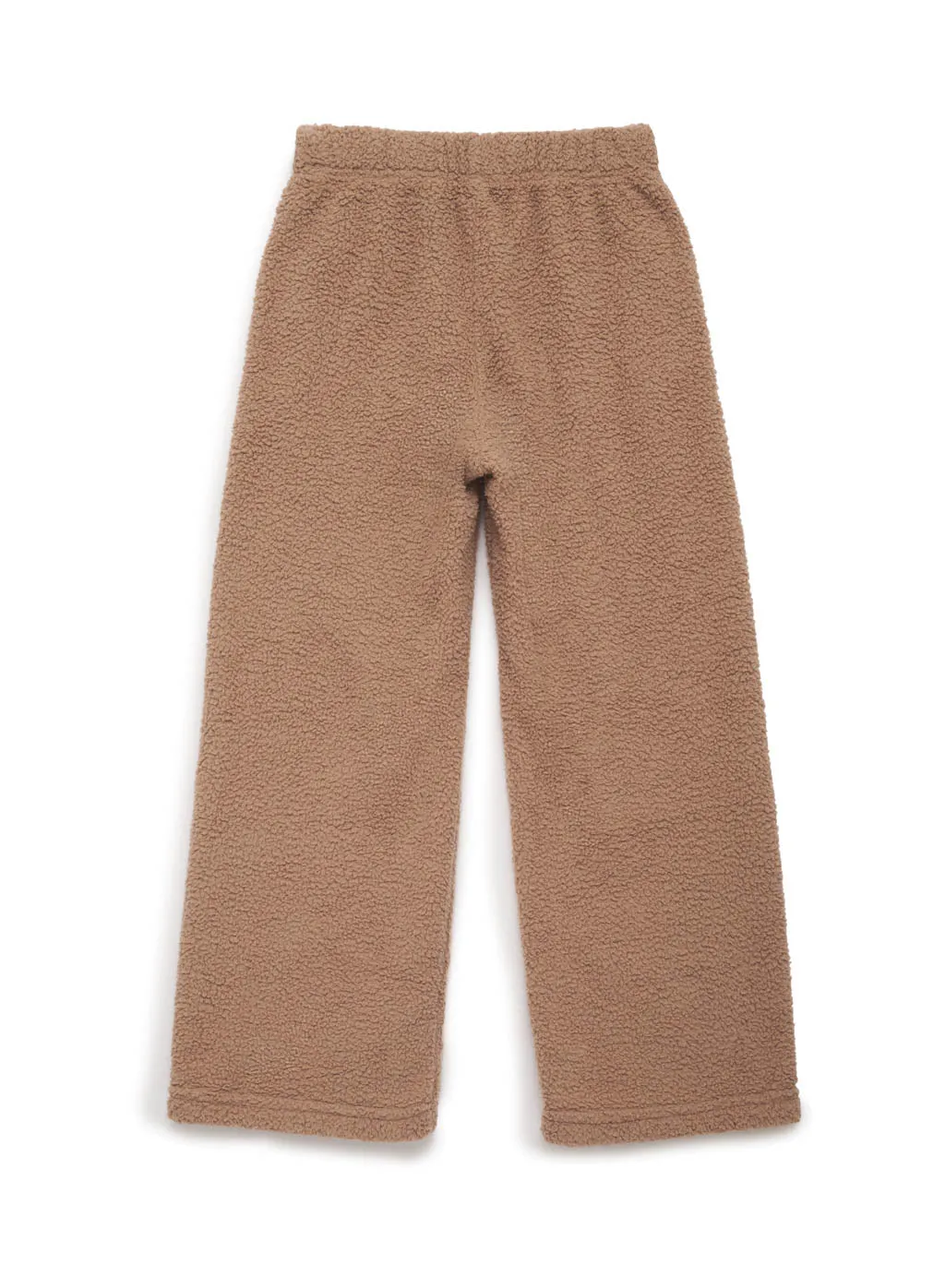 Double Faced Sherpa Palazzo Pant in Mocha sold by Stateside product image thumbnail 2