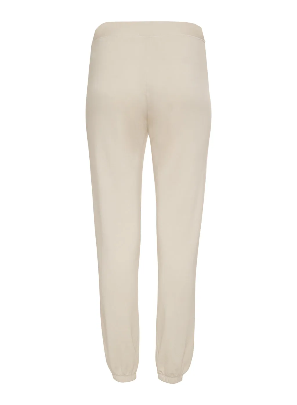 Softest Fleece Drawstring Sweatpant in Cream sold by Stateside product image thumbnail 2