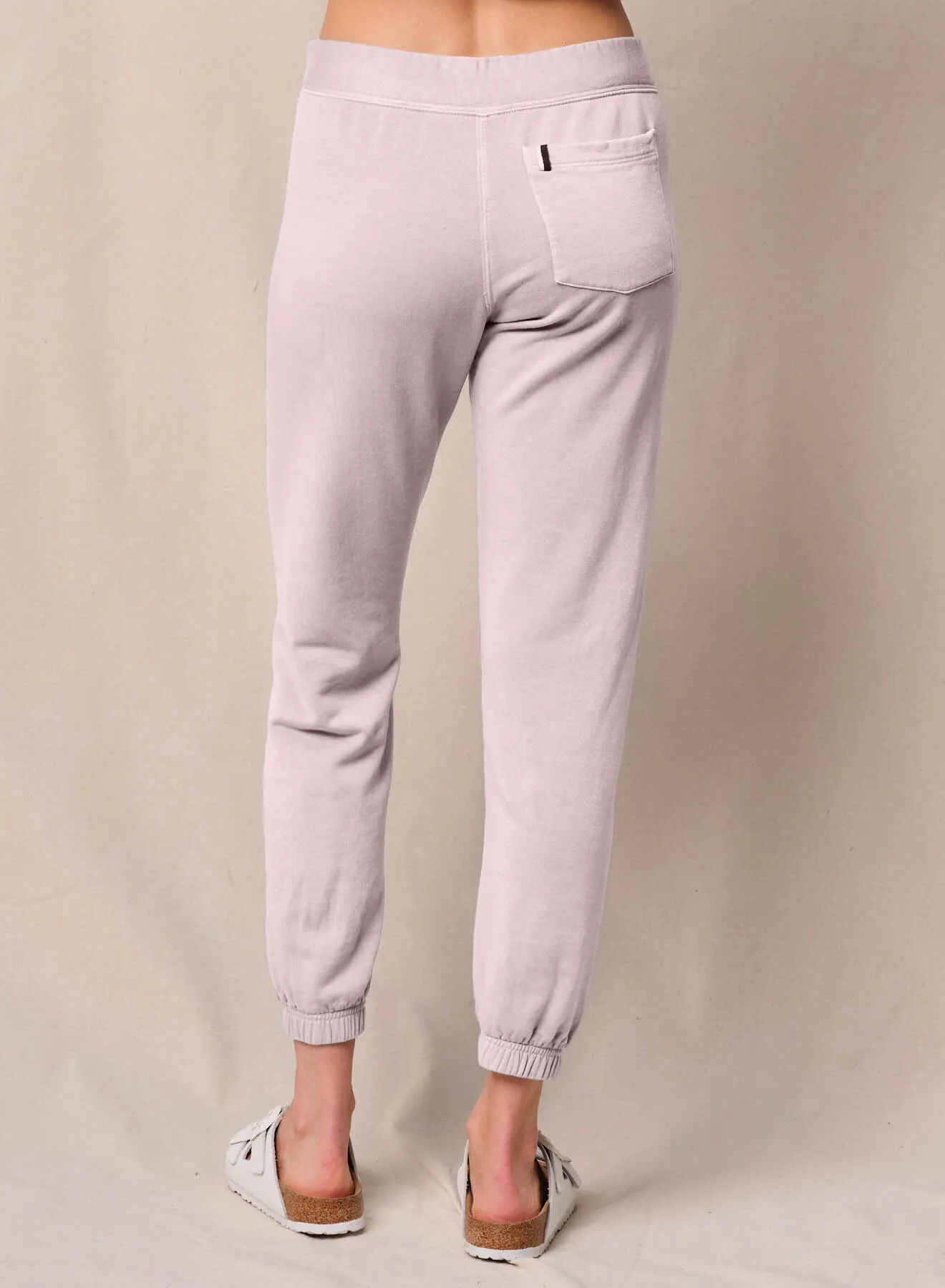 Softest Fleece Drawstring 3/4 Sweatpant in Softest Pink sold by Stateside product image thumbnail 3