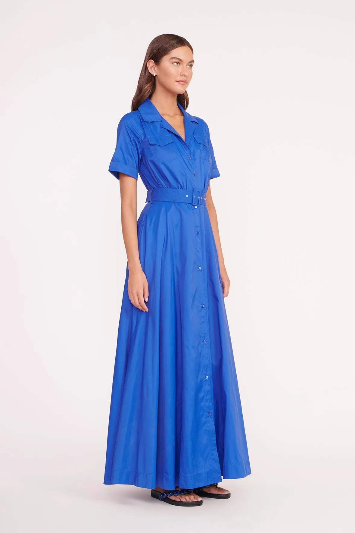 MILLIE DRESS | LAPIS sold by STAUD product image thumbnail 3