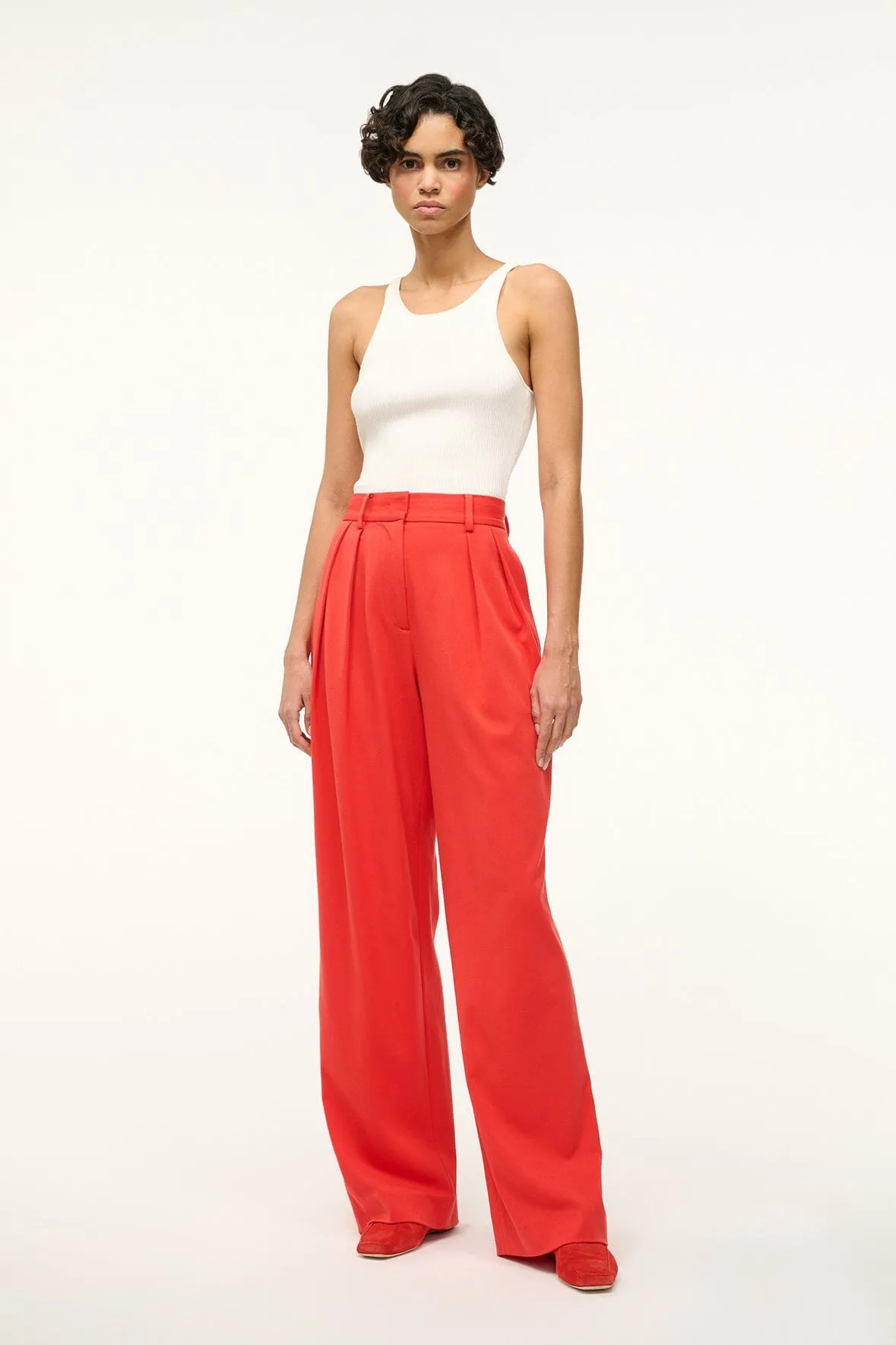 LUISA PANT | TOMATO sold by STAUD