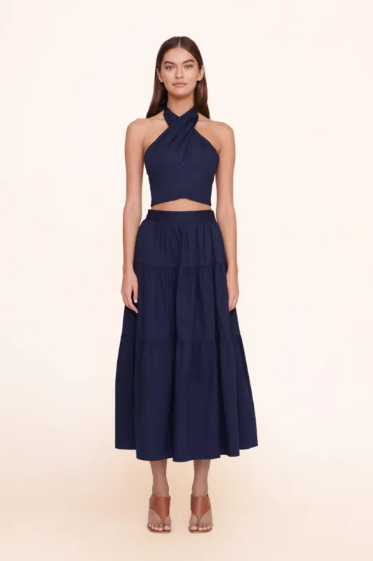 SEA SKIRT | NAVY sold by STAUD