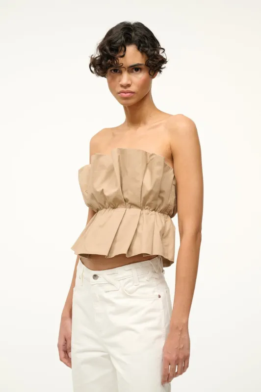 DOVER TOP | KHAKI made by STAUD