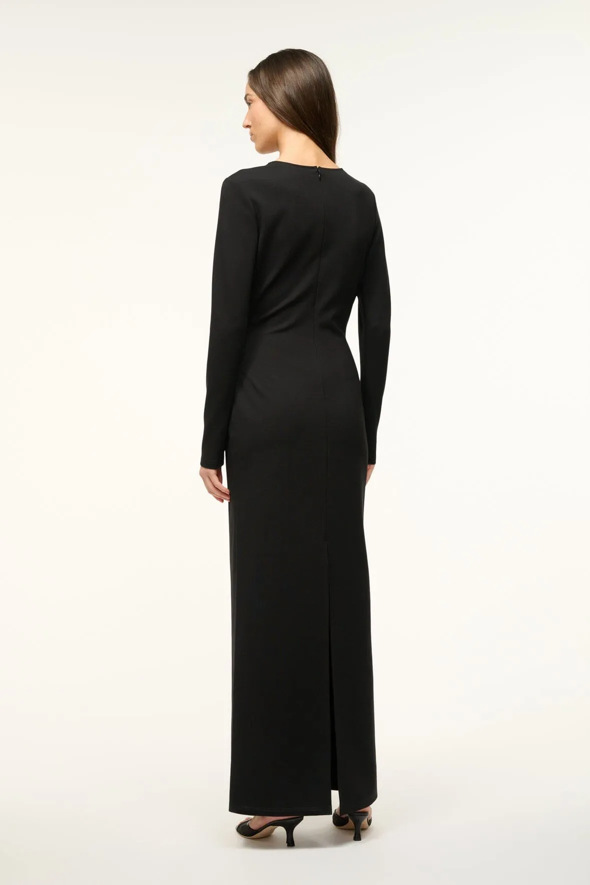 KRIS DRESS | BLACK sold by STAUD product image thumbnail 4
