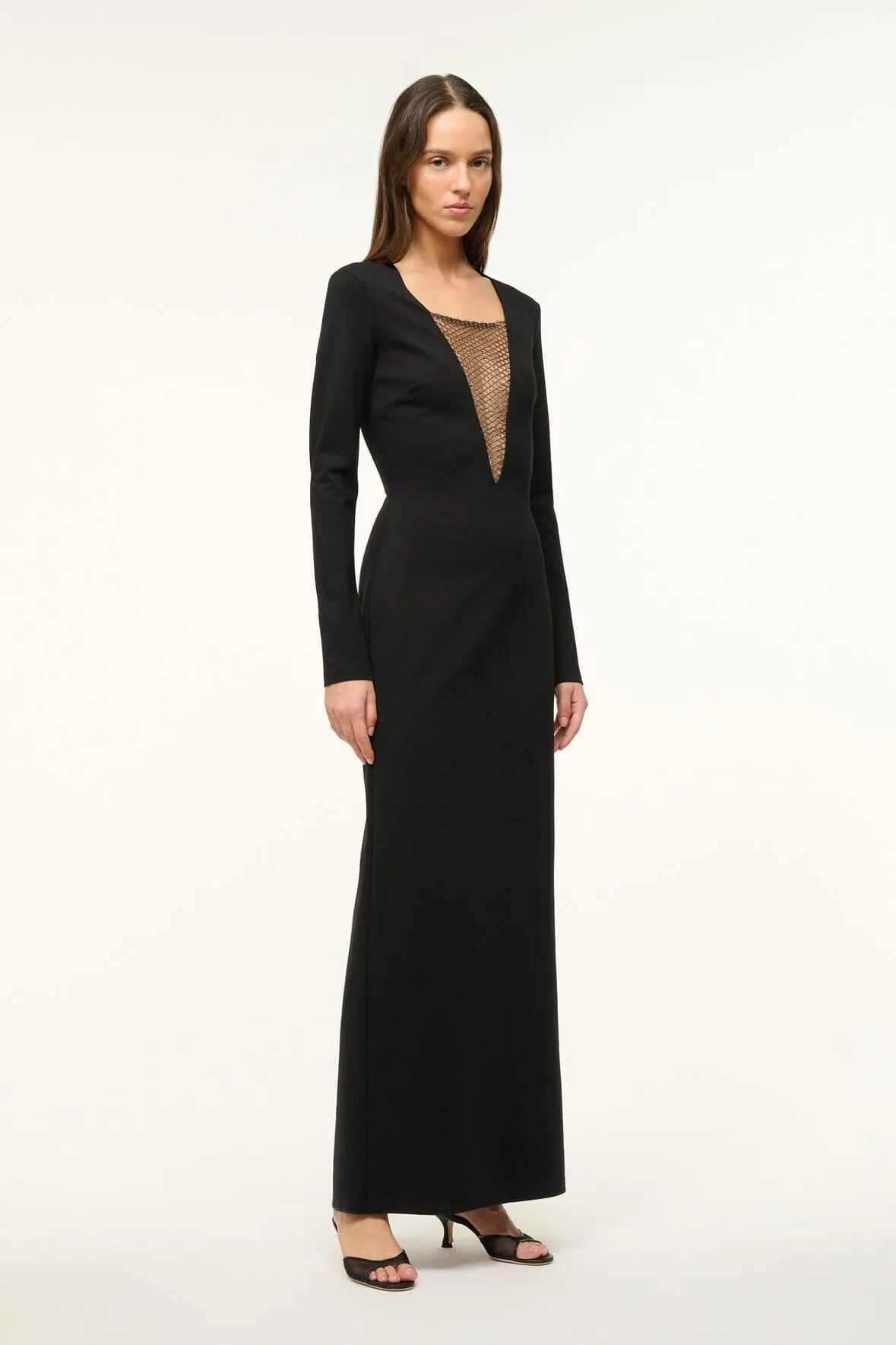 KRIS DRESS | BLACK sold by STAUD product image thumbnail 2