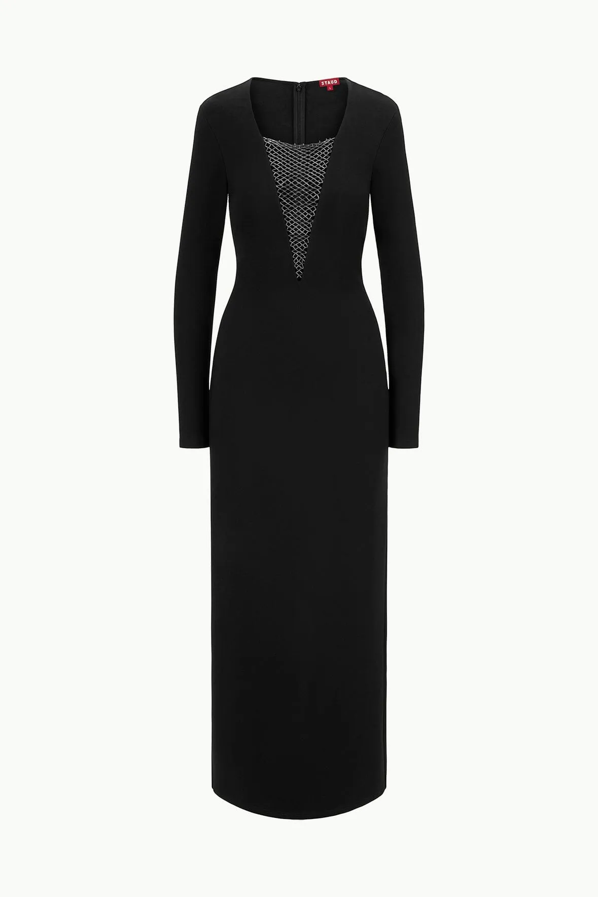 KRIS DRESS | BLACK sold by STAUD product image thumbnail 5