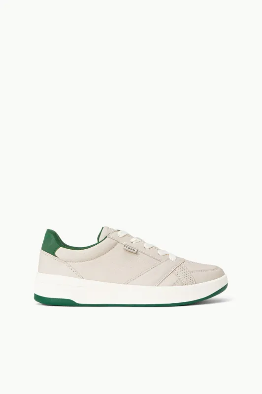 STAUD + KEDS THE COURT SNEAKER | CREAM GREEN sold by STAUD