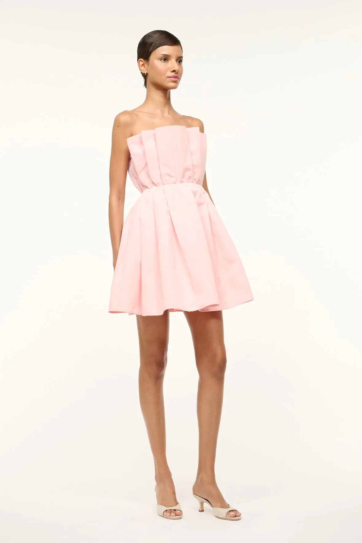 CORDELIA DRESS | POWDER PINK sold by STAUD product image thumbnail 2