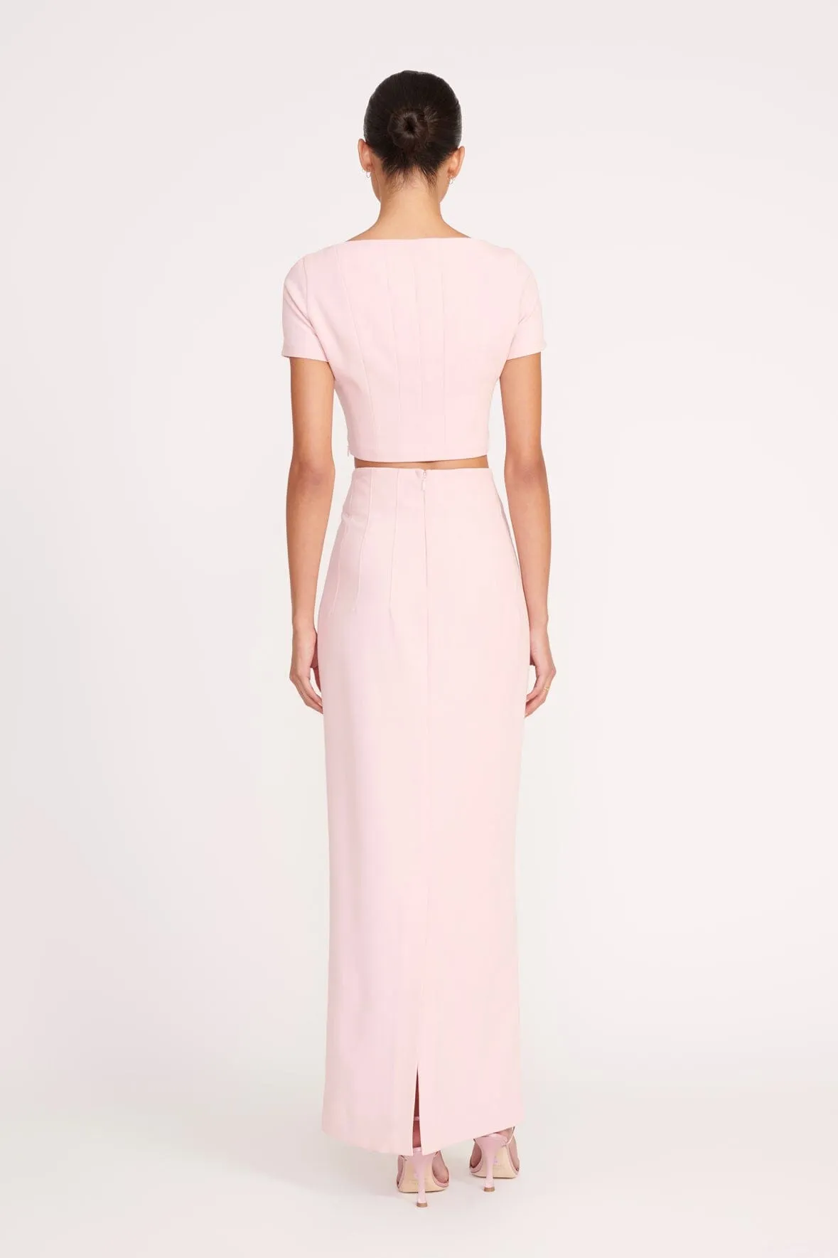 ANYA TOP | CHERRY BLOSSOM sold by STAUD product image thumbnail 4