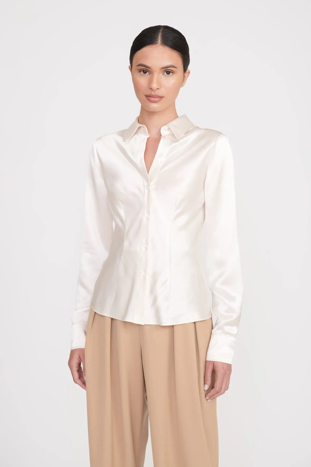 BOGART TOP | IVORY sold by STAUD