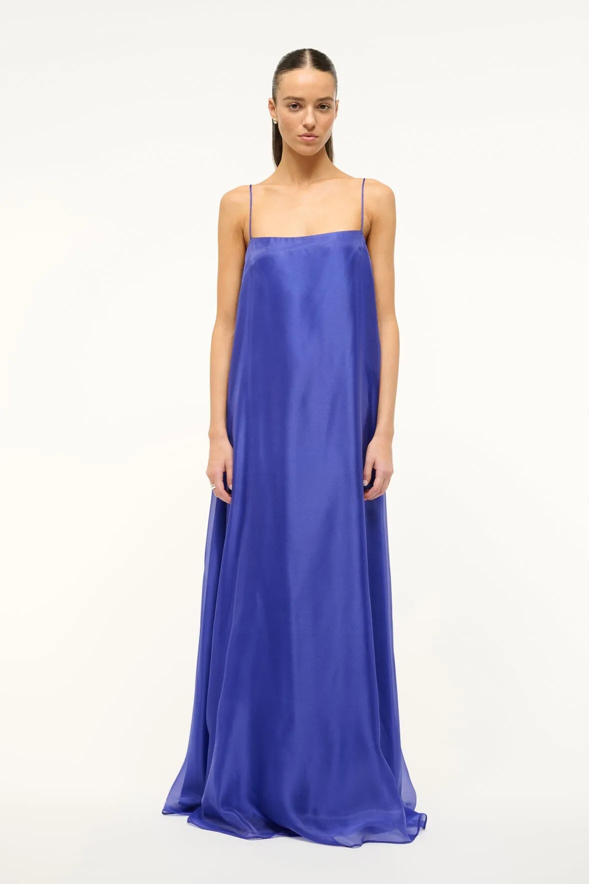 MAXI DELFINA DRESS | VIOLET sold by STAUD