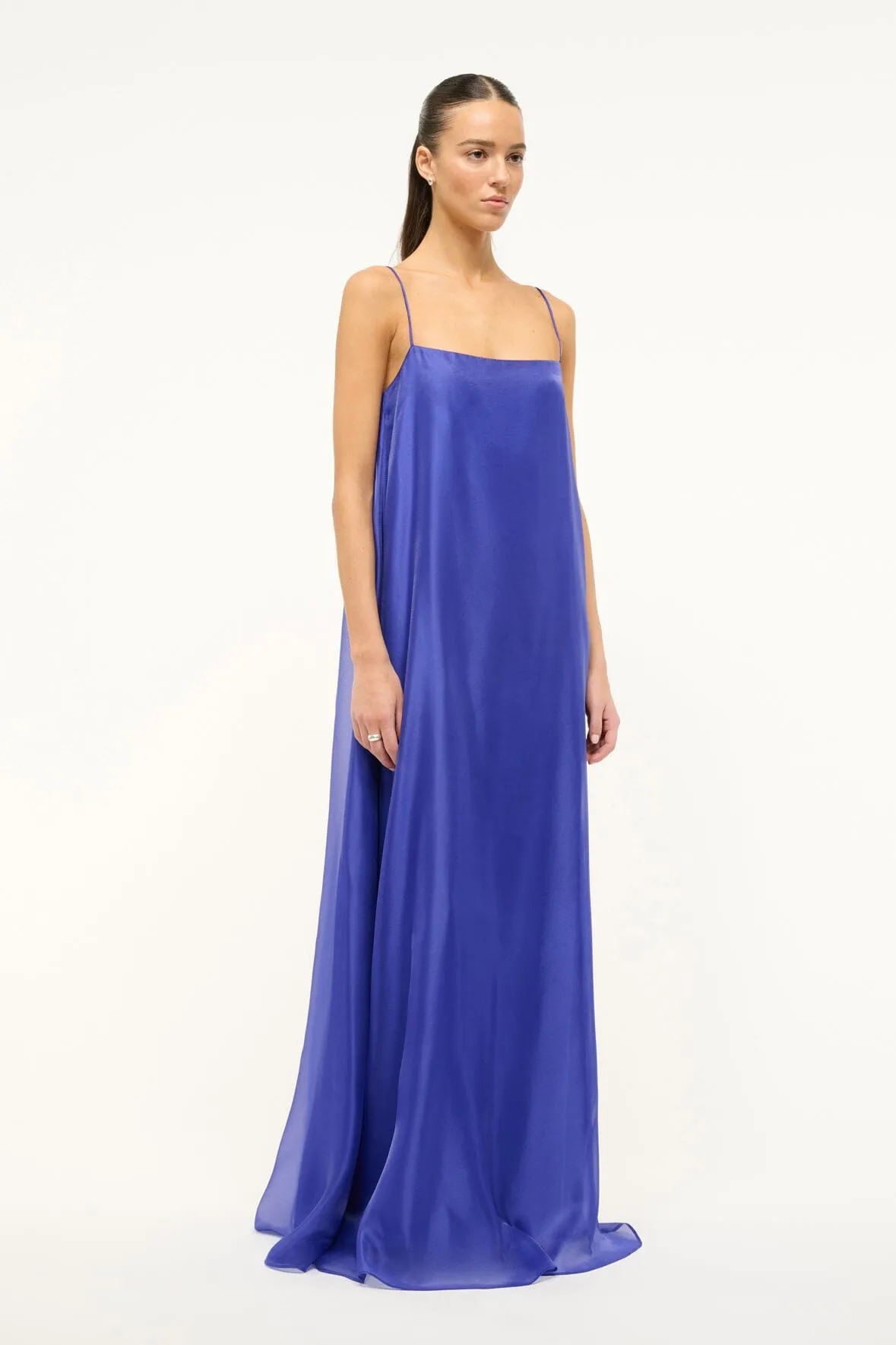 MAXI DELFINA DRESS | VIOLET sold by STAUD product image thumbnail 2