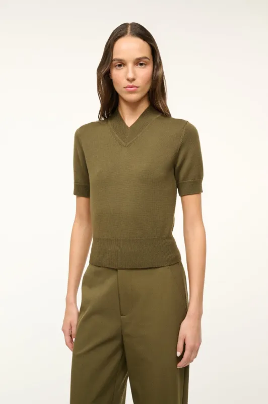 SULLIVAN TOP | SERGEANT GREEN sold by STAUD